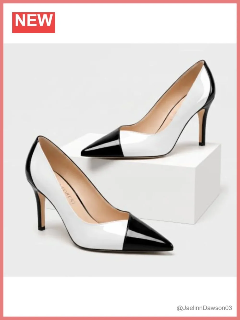 Women's Pointy Toe Stiletto Pumps, High Heels Slip-On